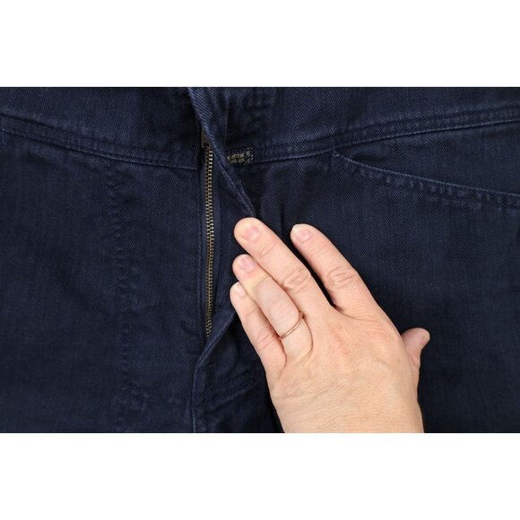 Vintage 90s Marithe Francois Girbaud Mens 34x33 Spell Out Baggy Fit Denim Jeans - Picture 6 of 16